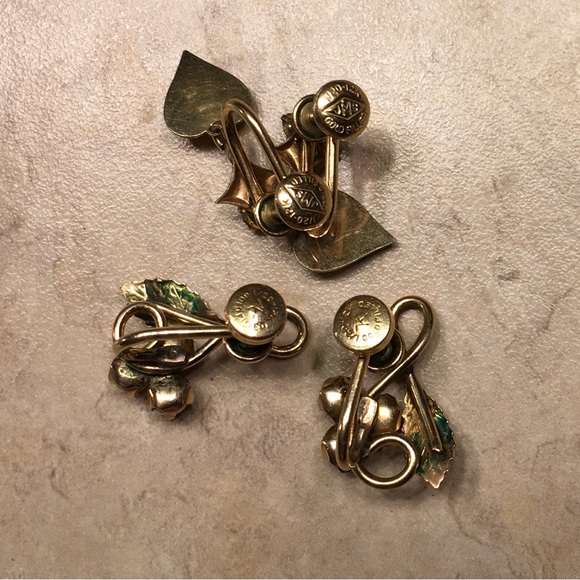 Gold earrings - Picture 6 of 7